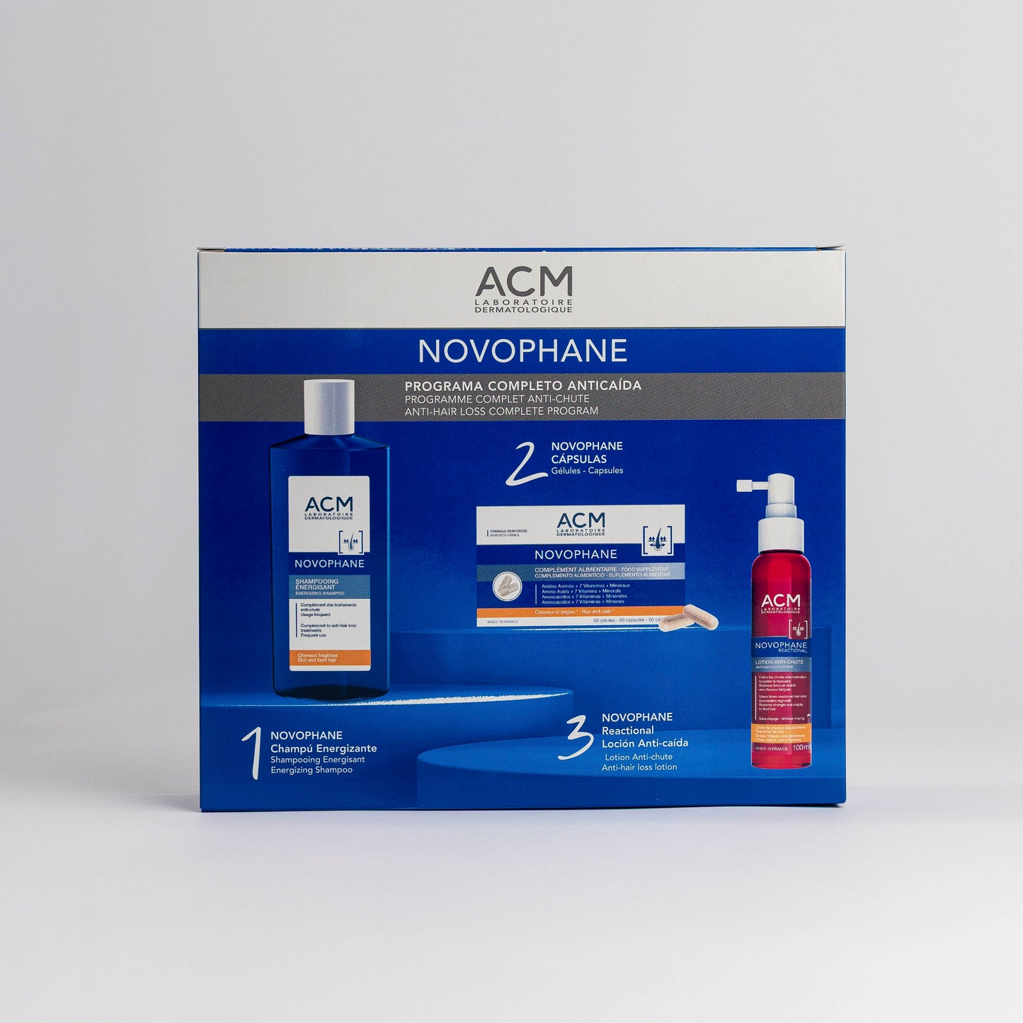 NOVOPHANE PACK ANTICAÍDA REACCIONAL