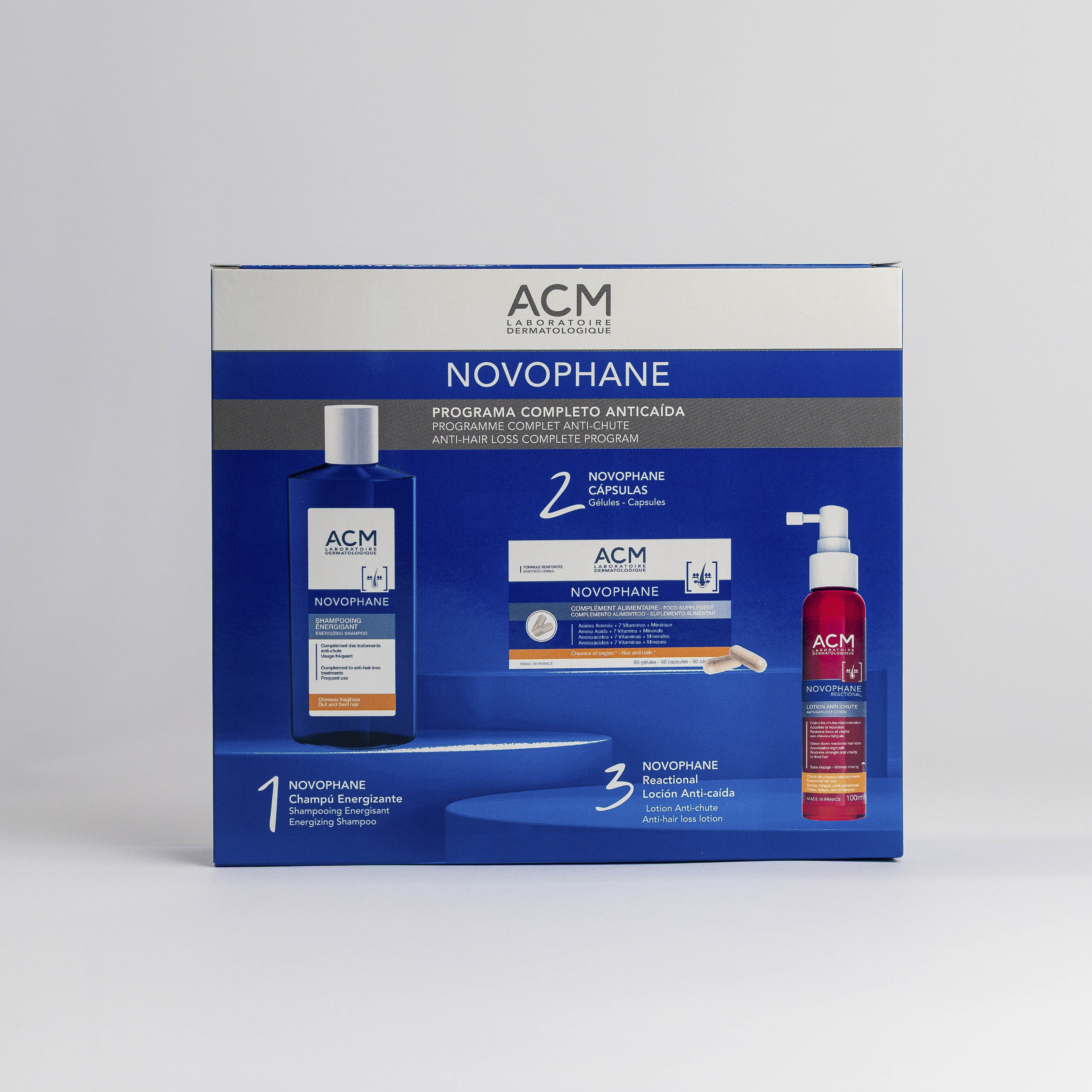 NOVOPHANE PACK ANTICAÍDA REACCIONAL