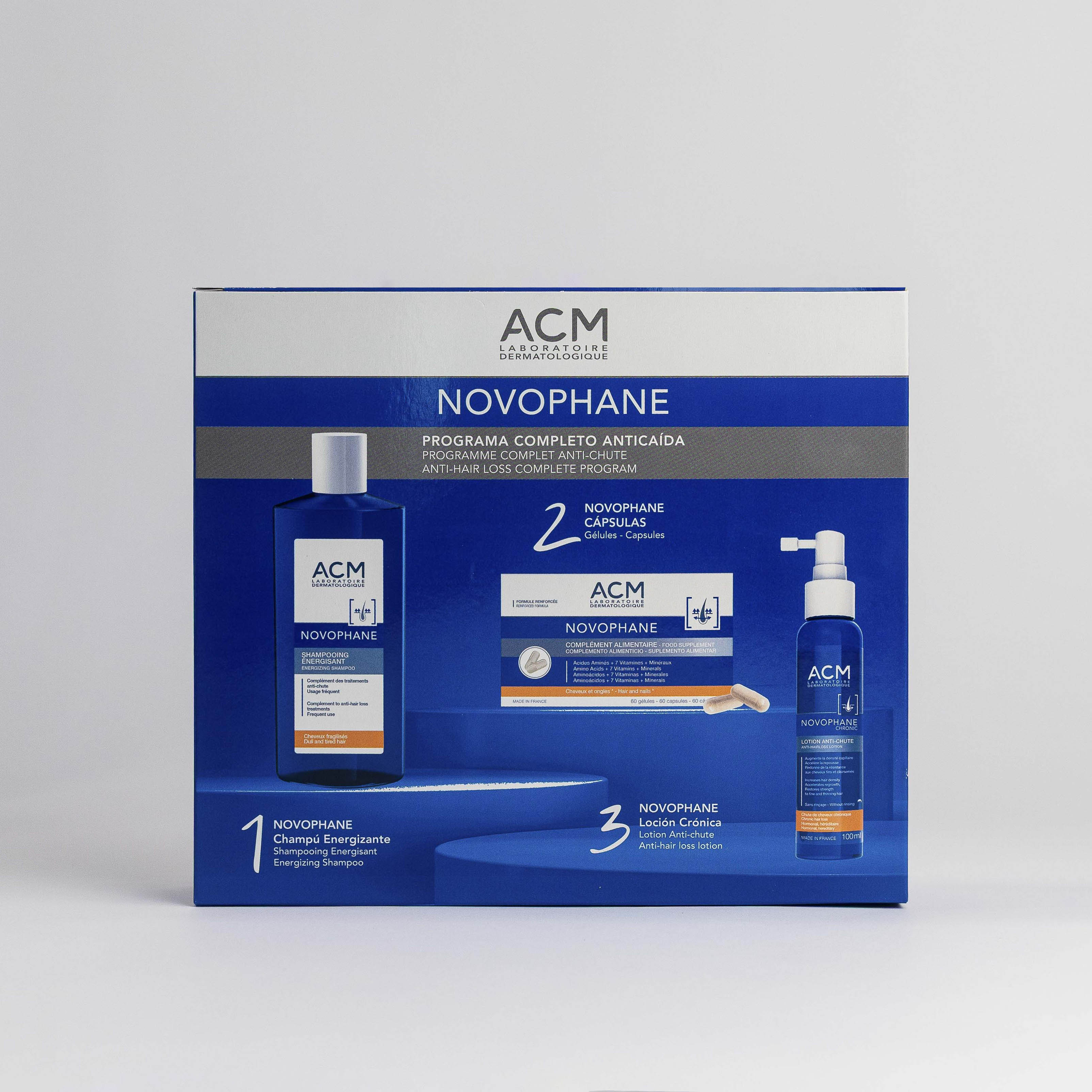 NOVOPHANE PACK ANTICAÍDA CRÓNICA